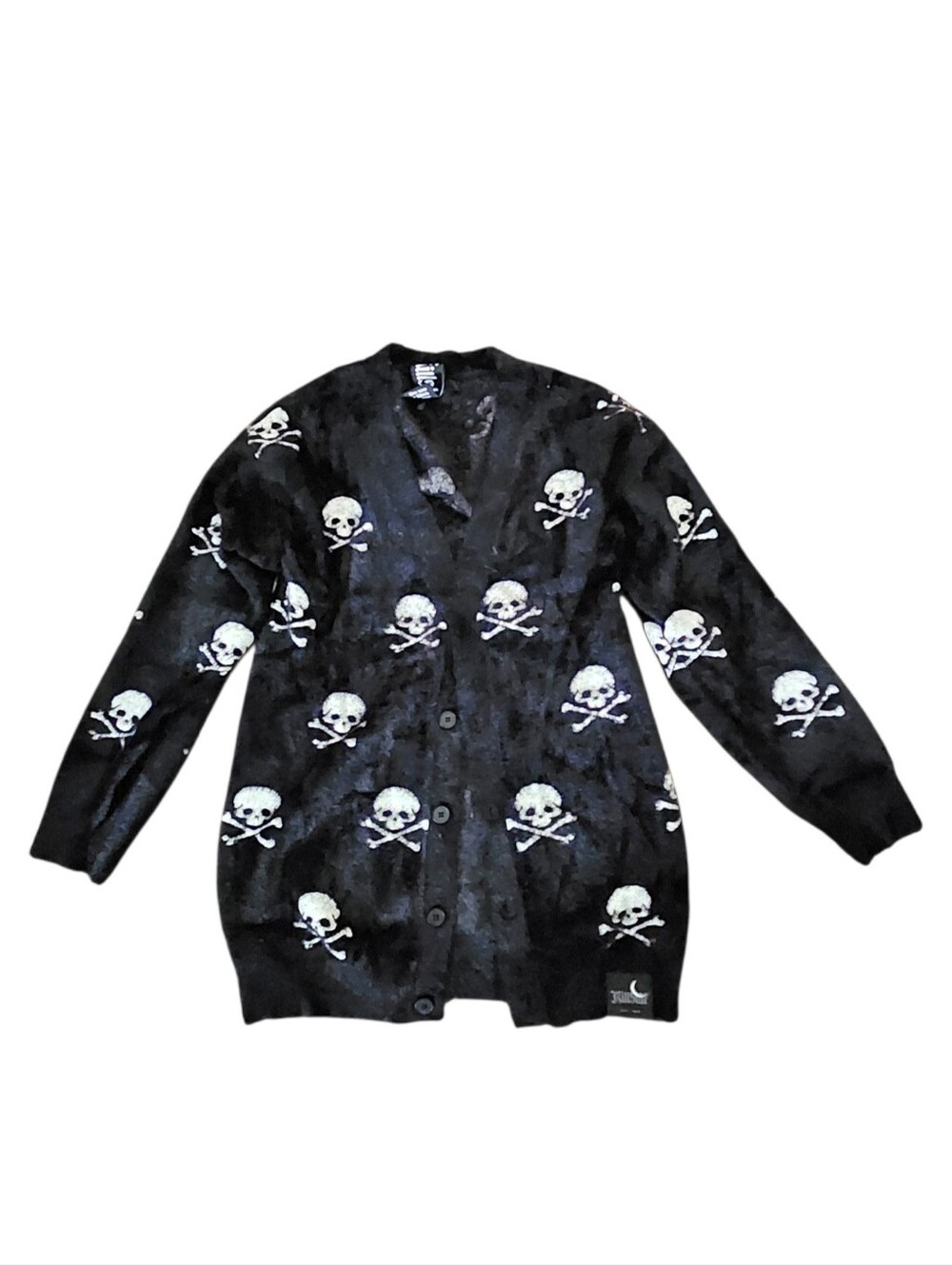 Killstar Skull Smasher Cardigan Mens/unisex Size XS